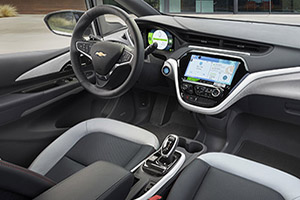 2018 Chevrolet Bolt EV interior