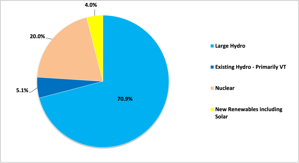 2022 Annual energy mix, figure 1